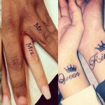 couple tattoo design in London
